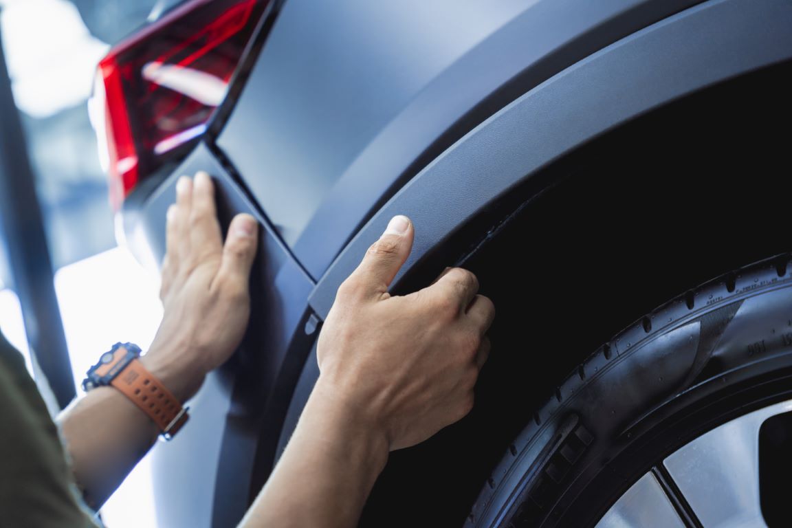 Professional auto body repair services for various vehicle models in Los Angeles by Network Auto Body.